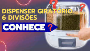 Dispenser de Alimentos Giratório