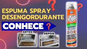 Espuma Spray Desengordurante