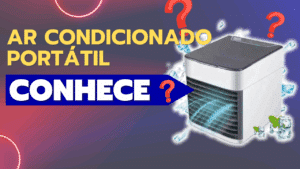 Ar Condicionado Portátil Mini Climatizador