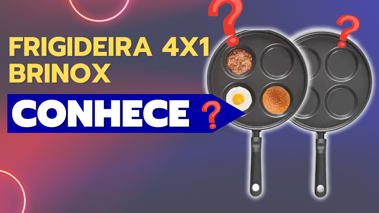Frigideira 4 em 1 Brinox
