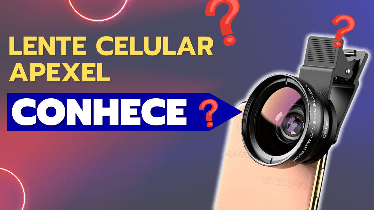 Lente Celular Macro e Super Ângulo da Apexel