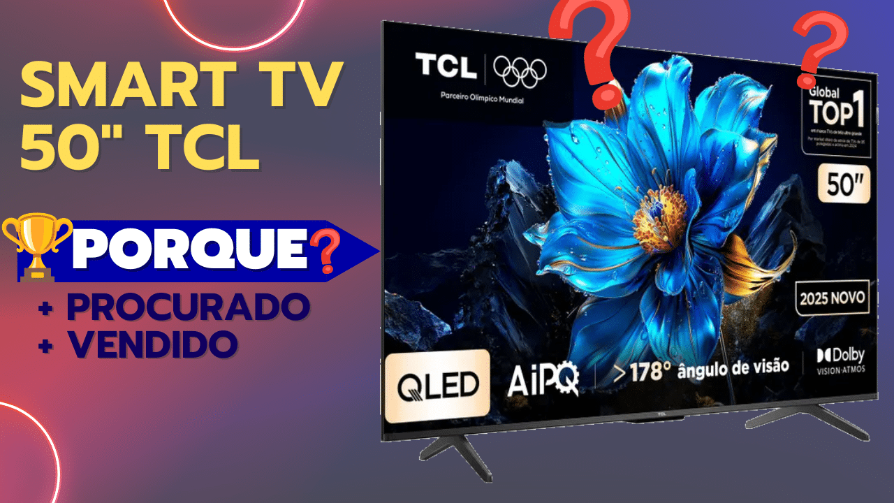 Smart TV 50 TCL 4K UHD QLED 50P7K