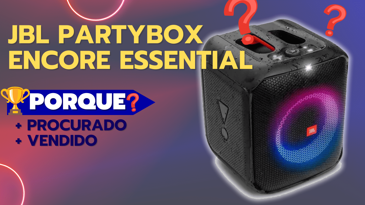 Caixa de Som JBL PartyBox Encore Essential