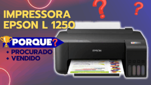 Impressora Epson Ecotank L1250 Tanque de Tinta Wi-Fi USB