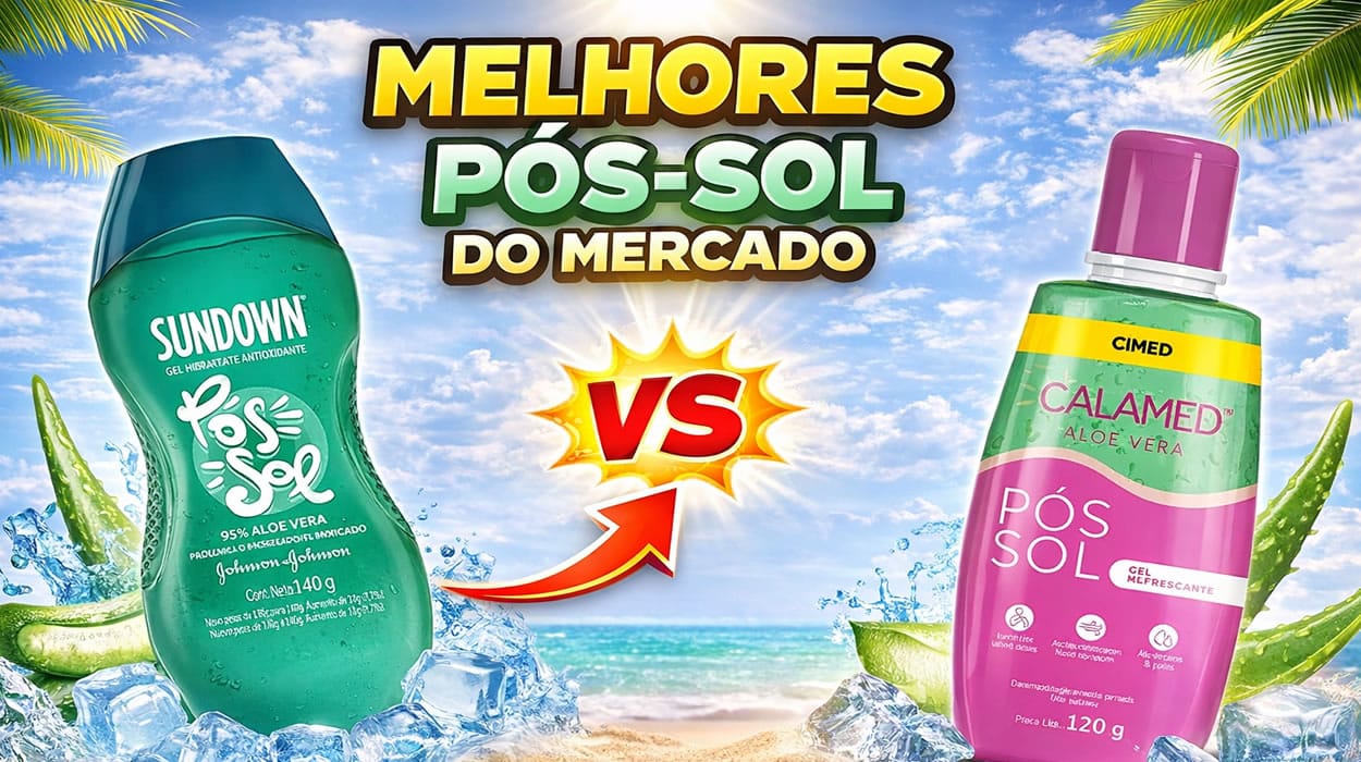 Melhores Pós-Sol do Mercado