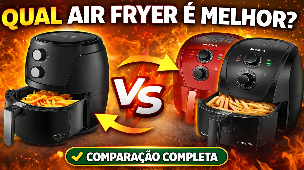 Melhores Air Fryers do Mercado
