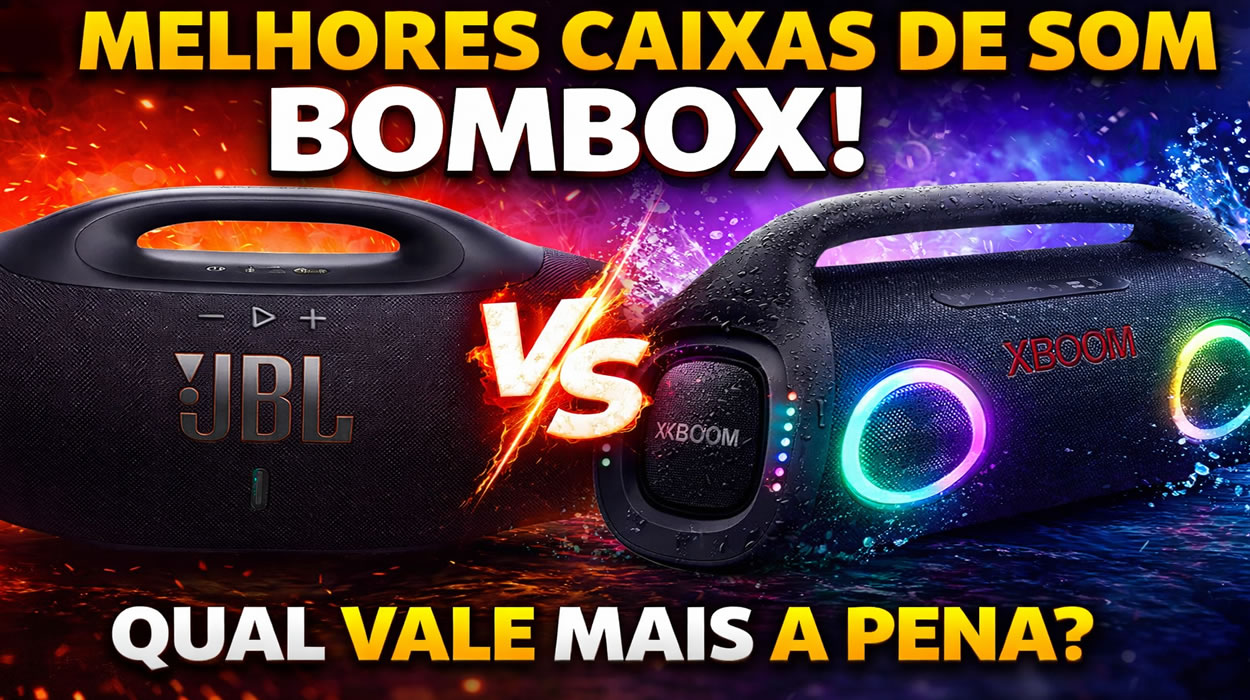 Melhores Caixas de Som Boombox