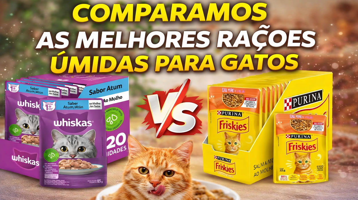 Melhores Rações Úmidas para Gatos